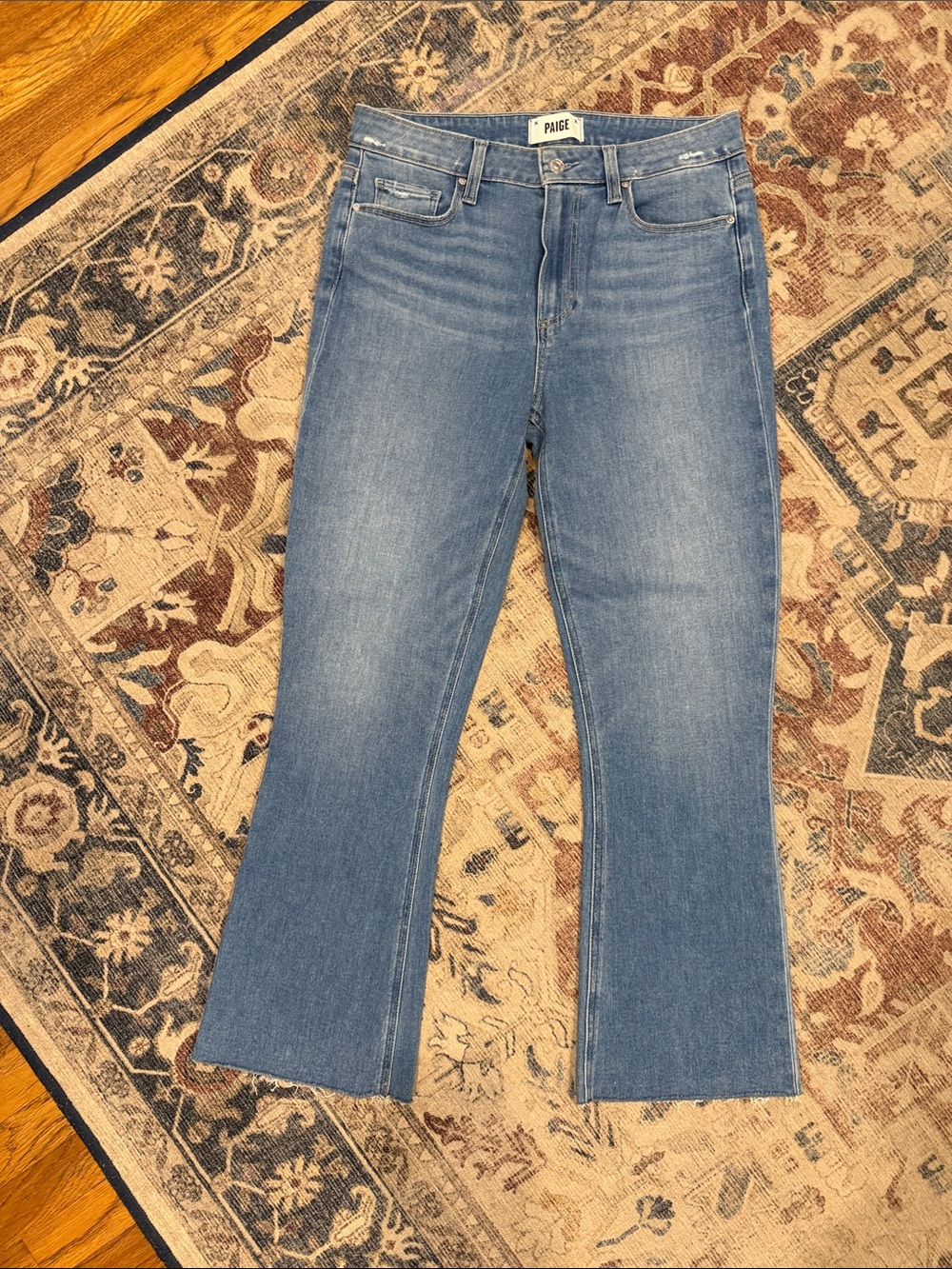 PAIGE Colette Crop Flare Jeans
